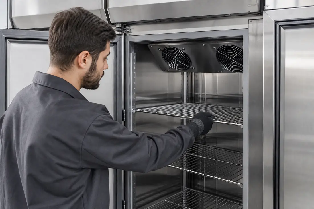 یخچال صنعتی ایستاده راهنمای انتخاب ظرفیت و تجهیزات سردکننده