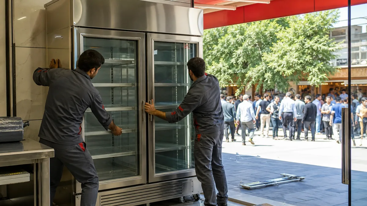 یخچال صنعتی اصفهان سرد برای شرایط استفاده تجاری