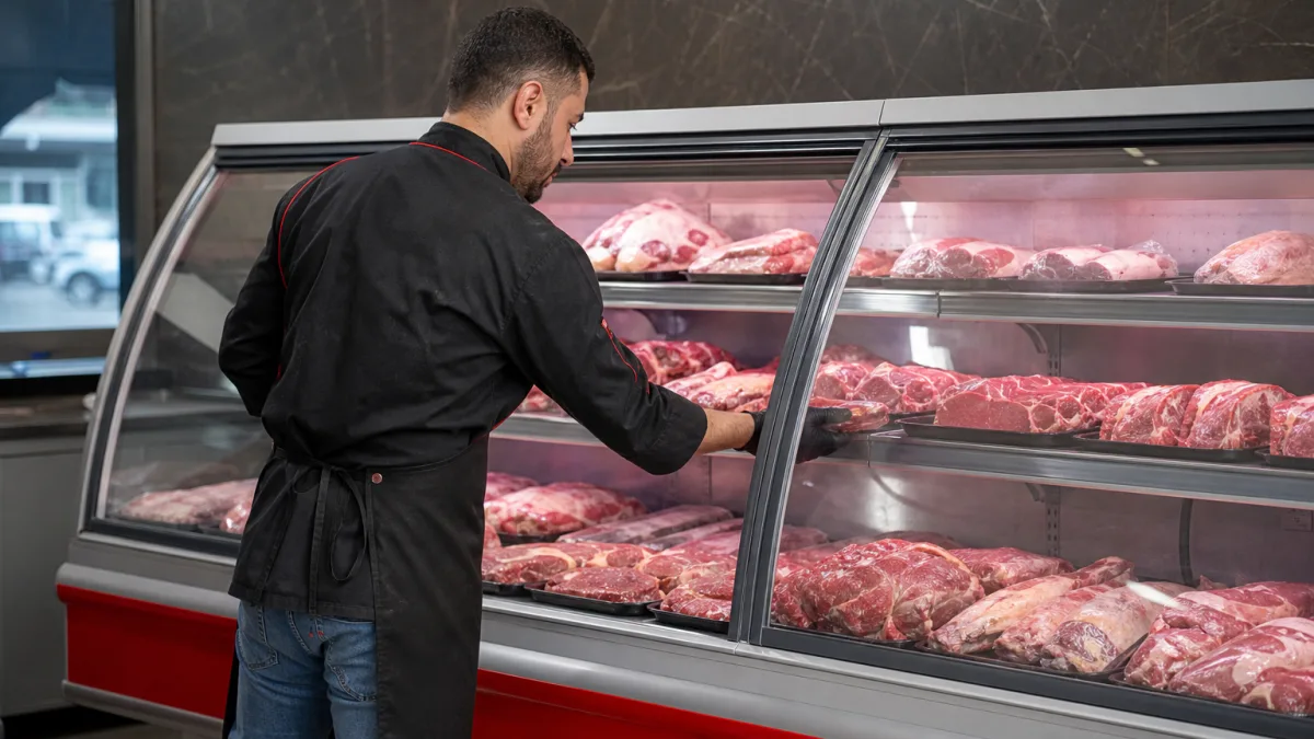 یخچال ویترینی ترب برای فروشگاههای کوچک با شیشه دوجداره