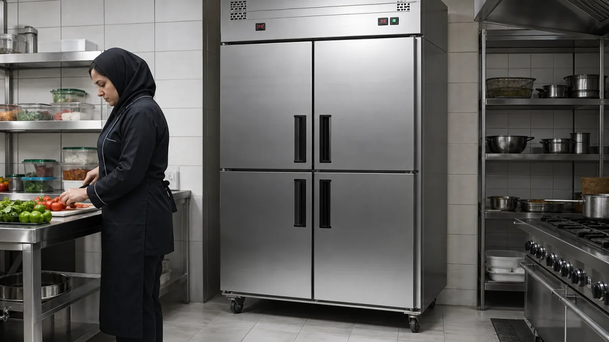 شرایط استفاده از یخچال صنعتی رستوران