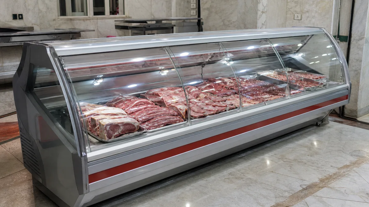 یخچال ویترینی قصابی دست دوم