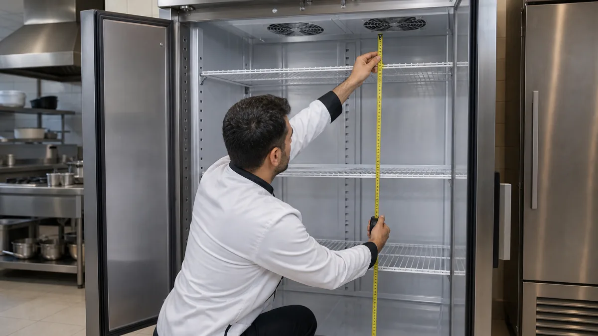 کنترل دمای پایدار برای یخچال صنعتی ایستاده