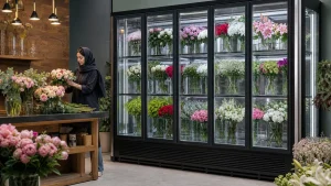 قیمت یخچال ویترینی گل فروشی برای شرایط استفاده